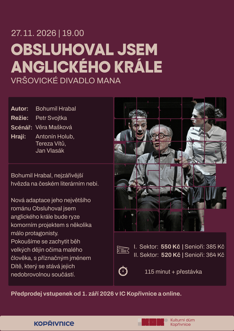 2-cccfeabee68724e800480eff746cc54f DIVADLO: Obsluhoval jsem anglick&eacute;ho kr&aacute;le